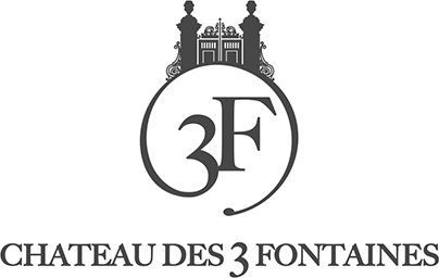 Location salles de réception et parc - chateau-des-3-fontaines-site-web-logo-noir